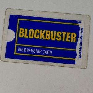 Blockbuster Card